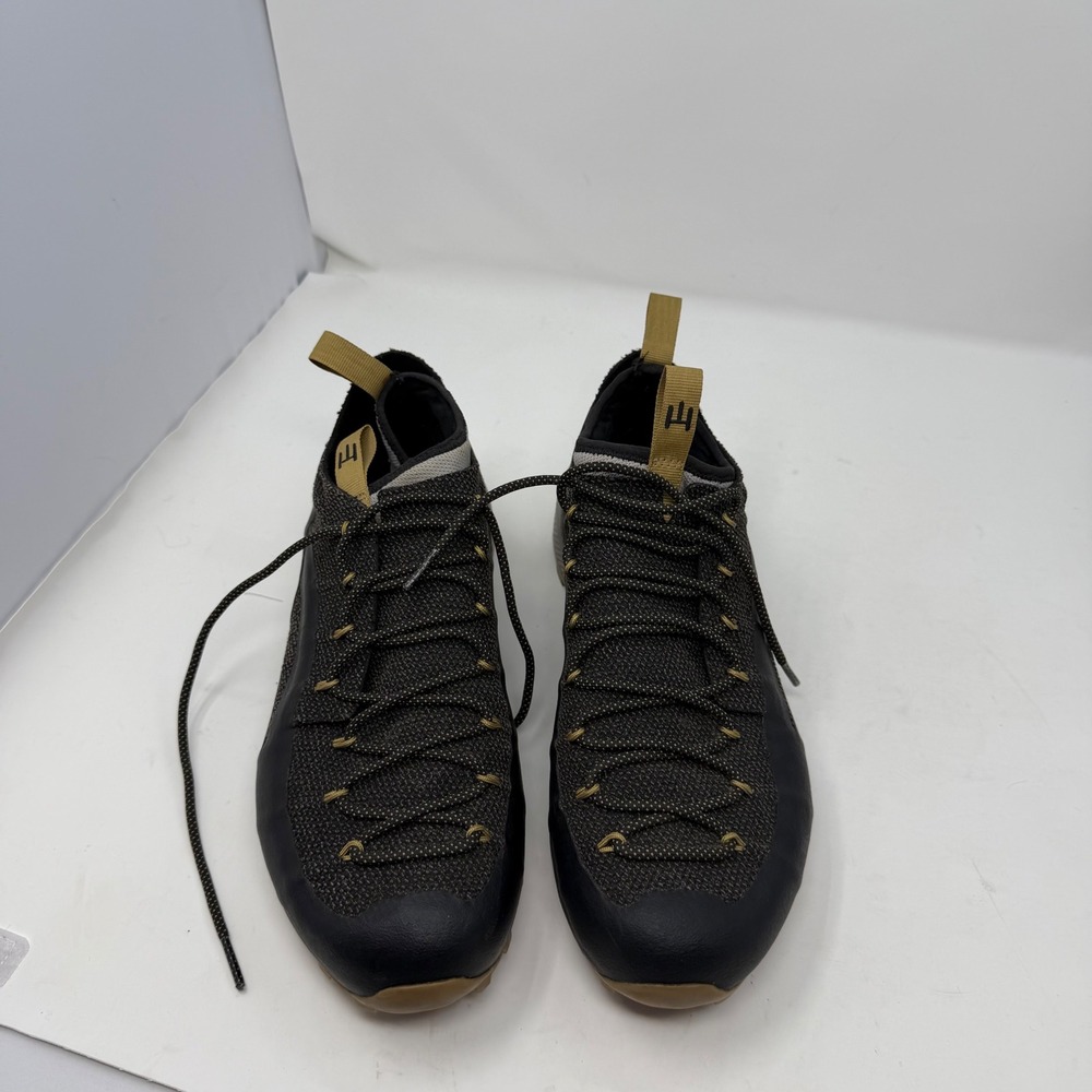 Naglev Unico Men Black Kevlar Wool Hiking Shoes Mondo 42.5 Low Top Sneakers